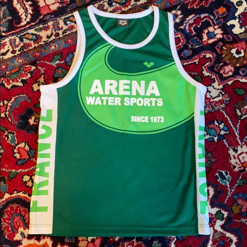 Arena brand tank top- Men’s size medium. NWOT.